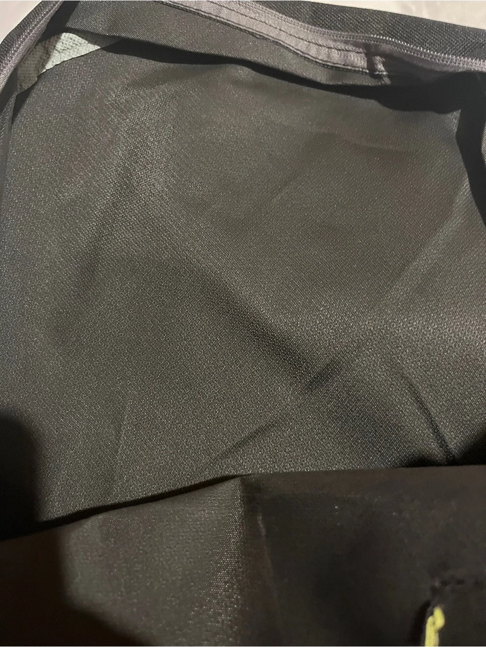 Black Backpack with Neon Accent